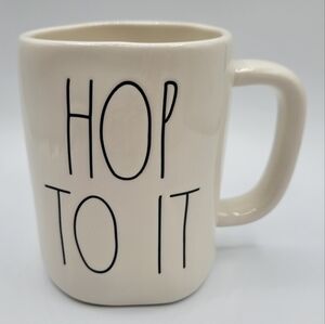 Rae Dunn Hop to It Ceramic Coffee Mug